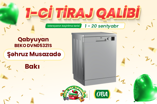Bako Qabyuyan maşının qalibi