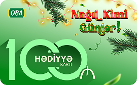 31 ədəd 100 AZN-lik OBA bonusu